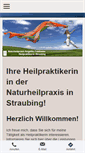 Mobile Screenshot of naturheilpraxis-feldmeier.de